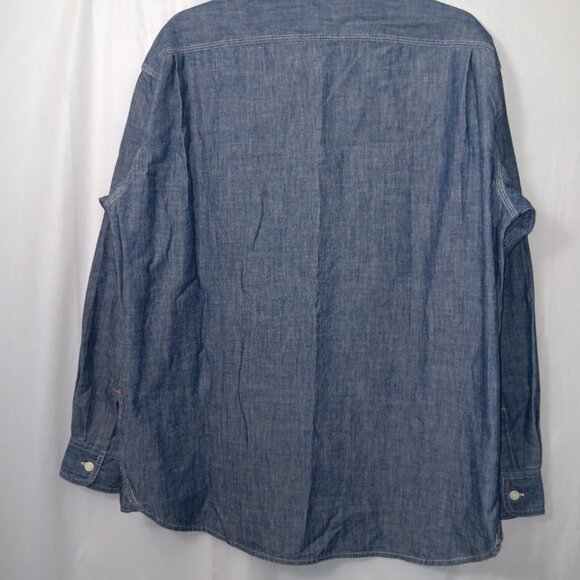 JW ANDERSON CHAMBRAY BUTTON DOWN  SHIRT - Picture 14 of 14